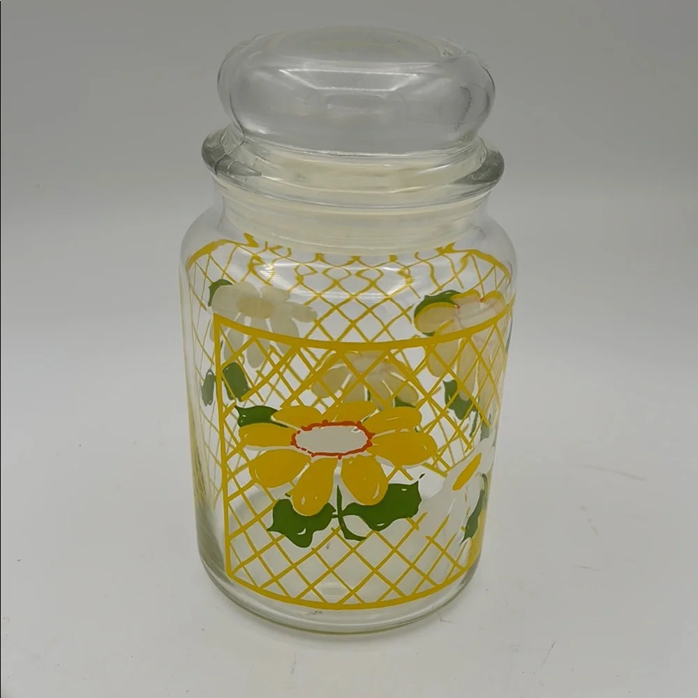 VTG MCM Hildi Daisy Canisters Set of‎ 4